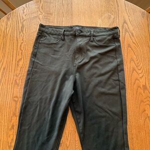 Liverpool ponte Peat Green Skinny Ankle Pants